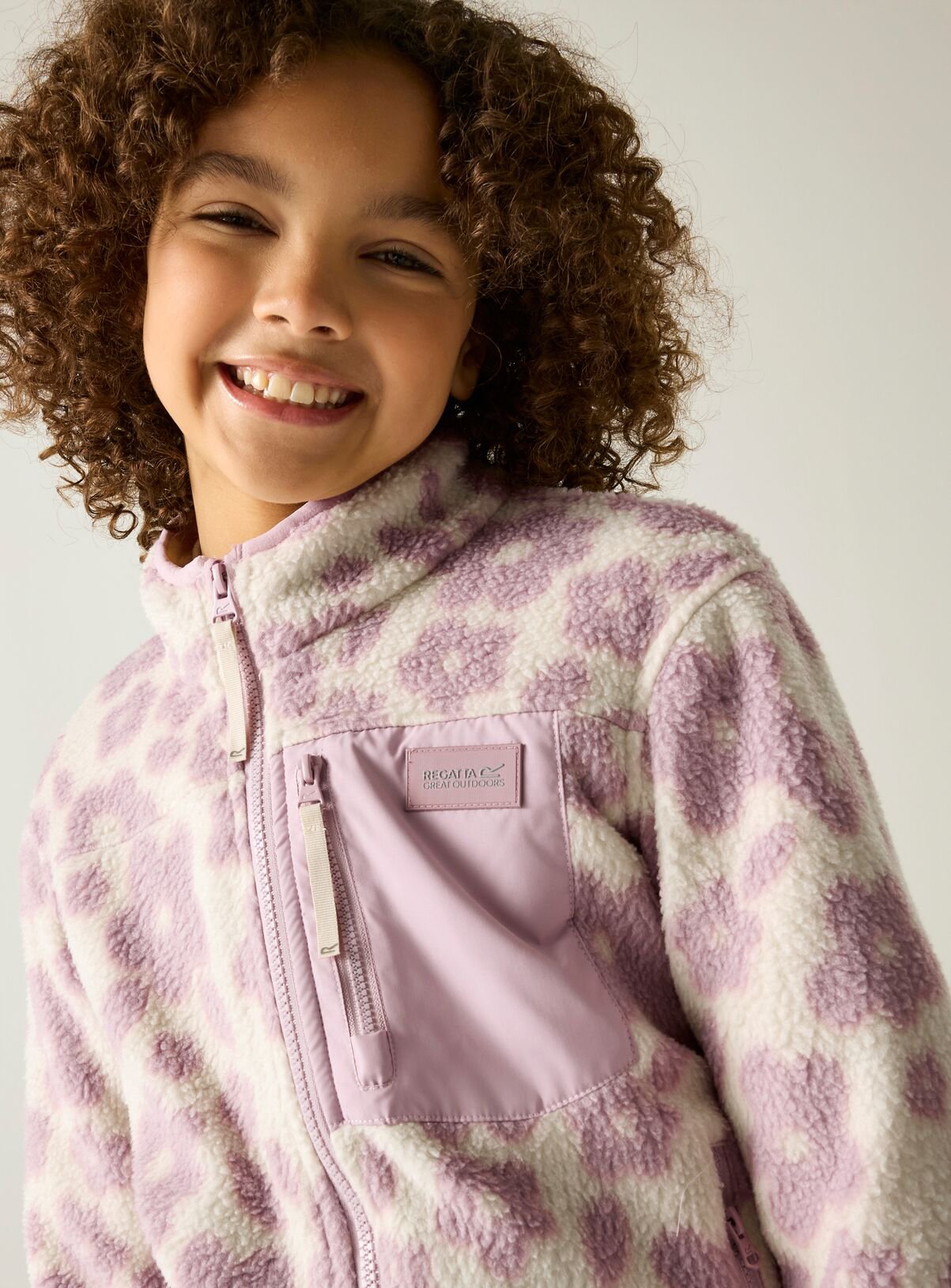 REGATTA Junior Frankie Warm Fleece Flowers 3-4 Years - Image 5 thumbnail